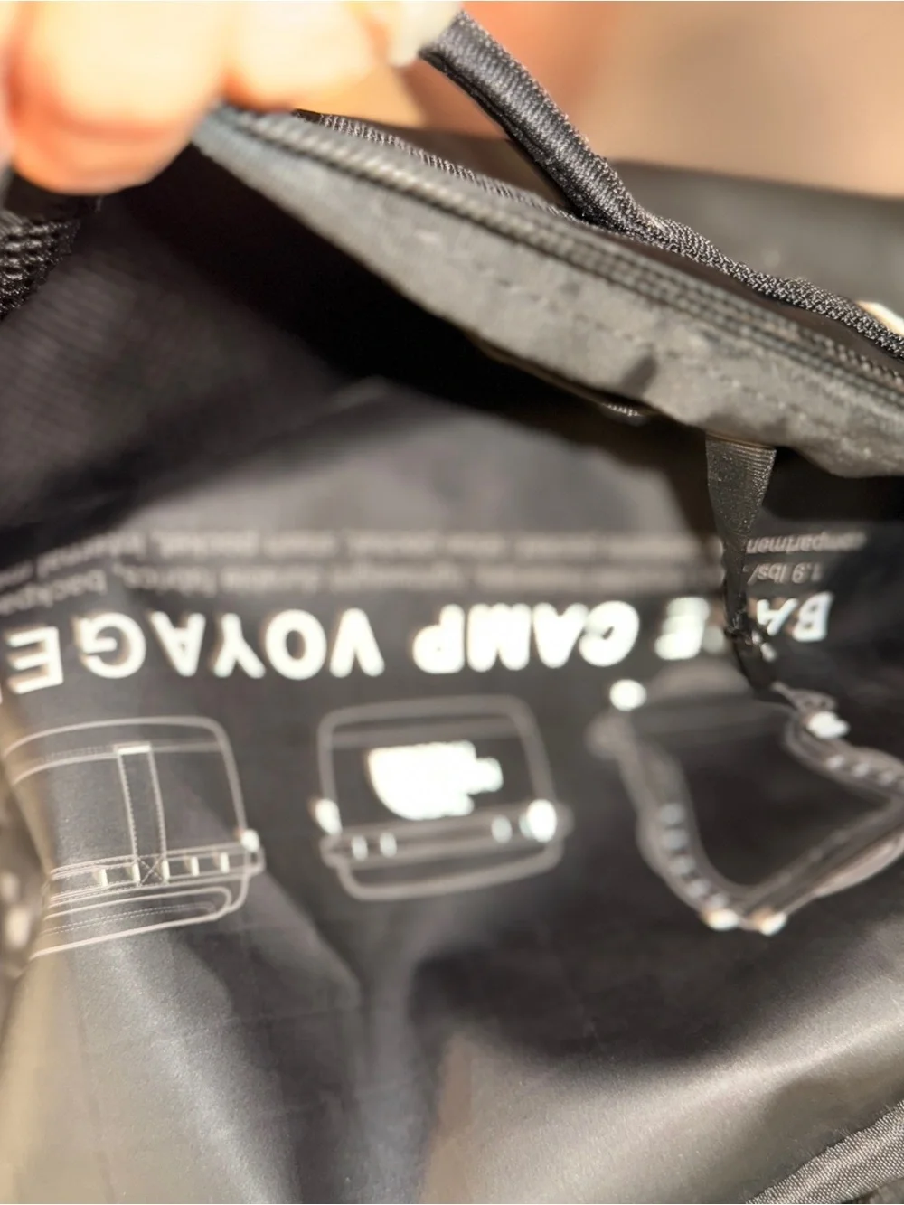 The North Face Black Packable Backpack - Compact Travel Pack